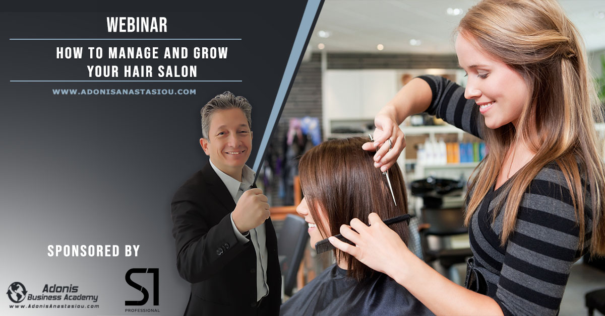 Webinar How To Manage And Grow Your Hair Salon